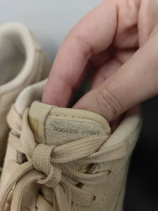 Sapatilhas Puma camurça bege