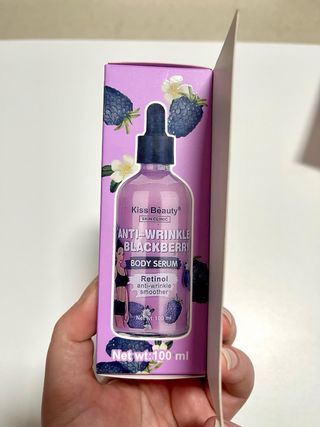 Kiss Beauty Crema Corporal Anti-Arrugas Blackberry