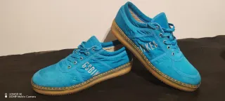 Zapatillas Bikkembergs Hombre Azul Plata