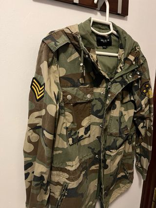 Chaqueta camuflaje militar