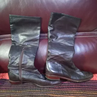 Botas de Piel Altas YANKO
