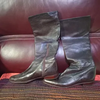 Botas de Piel Altas YANKO