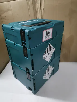 Pack de 3 maletines Makita makpac tipo 1 y 3.