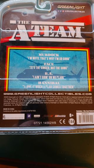 Greenlight A-Team 1983 GMC Vandura 1:64