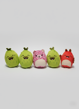 Set 5 Peluche Squishmallows Mc Donald's