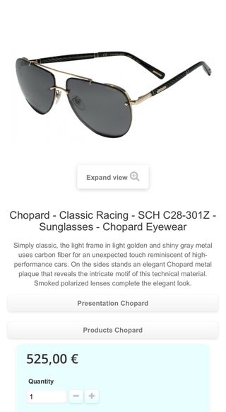 Elegantes Gafas de Sol Negro y Dorado