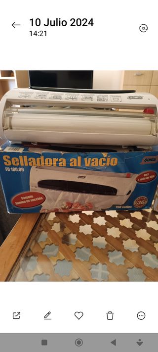 Selladora al vacío QUIGG FO 180.09