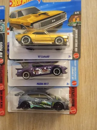 Pack de  6 HotWheels para Gervilla 2