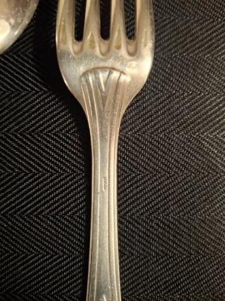 SFAM Tenedor y Cuchara Franceses 1894