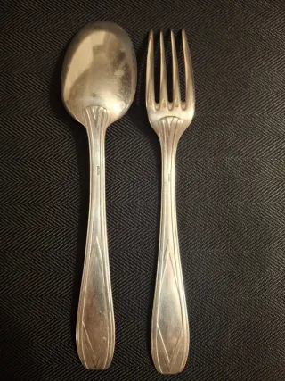 SFAM Tenedor y Cuchara Franceses 1894