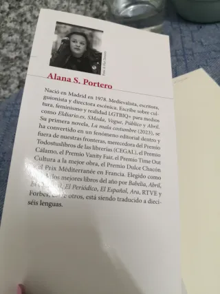 Libro La mala costumbre
