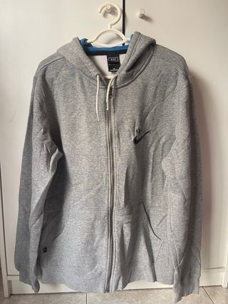 Sudadera Nike Gris con Cremallera