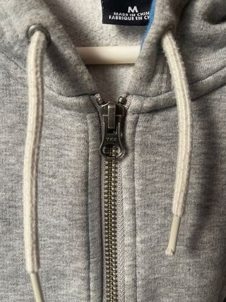 Sudadera Nike Gris con Cremallera