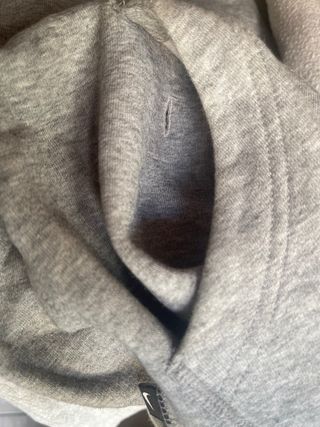 Sudadera Nike Gris con Cremallera