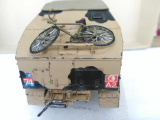 Maqueta Tamiya Quad Gun Tractor