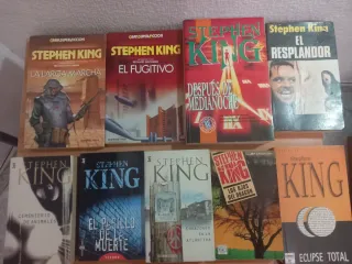 Colección Libros Stephen King y Richard Bachman 1