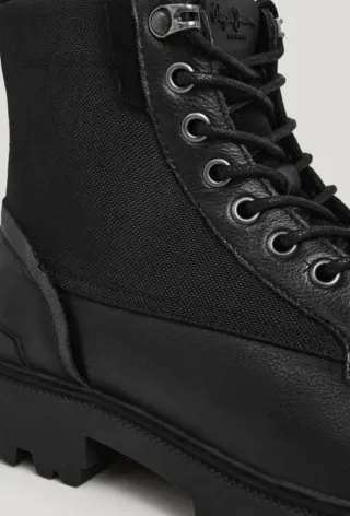 Botas Pepe Jeans Piel Negras