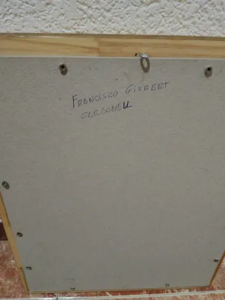 Pintura Francisco Gisbert Carbonell (Alcoy)