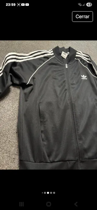 Chaqueta Adidas Originals Talla M Negra