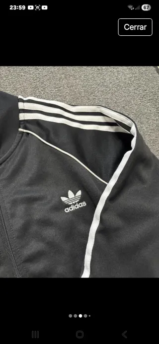 Chaqueta Adidas Originals Talla M Negra