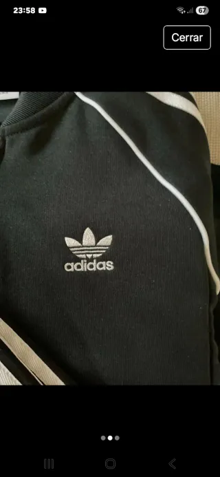 Chaqueta Adidas Originals Talla M Negra