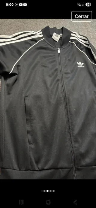 Chaqueta Adidas Originals Talla M Negra