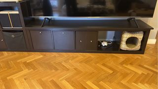 2 Muebles salón + Mesa + 4 sillas