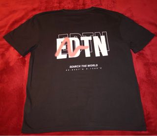 Camiseta Jack & Jones Negra Talla M