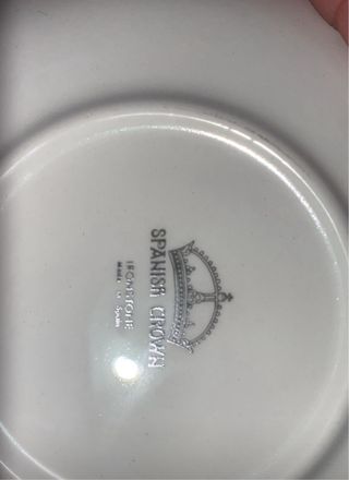 Juego de café Spanish Crown