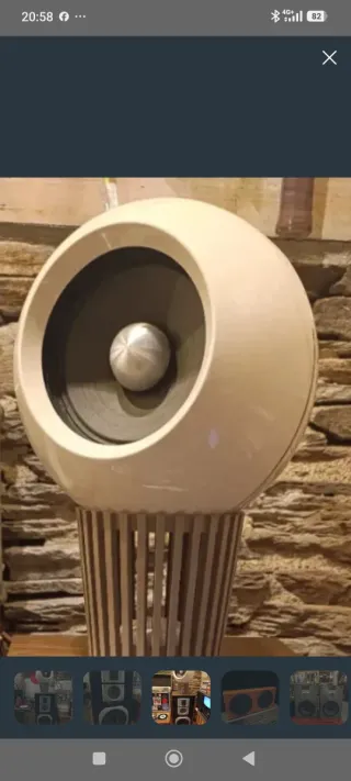 Diferentes modelos de altavoces hi-fi