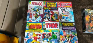 Lote BIBLIOTECA MARVEL. 9 tomos.