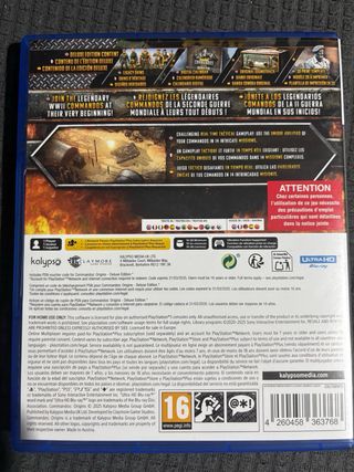 Commandos Origins PS5 Deluxe Edition