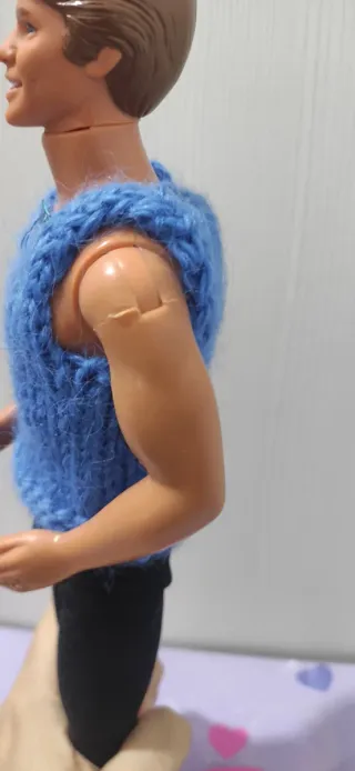 Muñeco papá familia Corazón heart family años 80