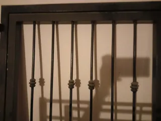 Reja de seguridad para puerta exterior