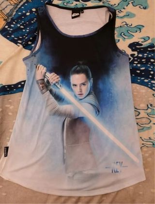 Camiseta tirantes Star Wars Rey Talla M