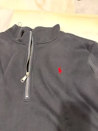 Sudadera Polo Ralph Lauren Media Cremallera Azul