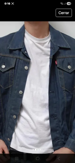 Chaqueta vaquera Levi's Trucker Vintage, Nueva!