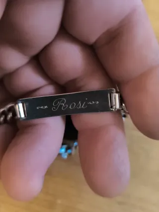 Pulsera Plata Nombre Ricardo