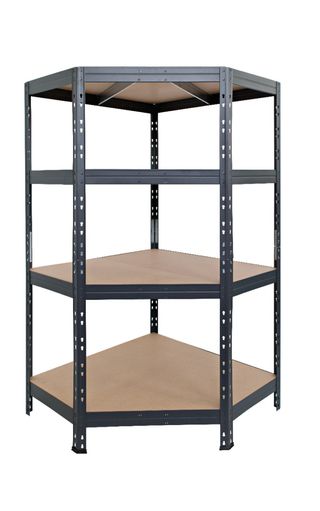 Tres estanterías metálicas GARAGE 180x90x45cm
