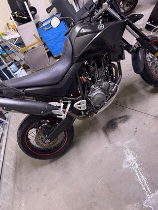 Yamaha XT 660X Supermotard Negra