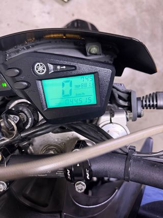 Yamaha XT 660X Supermotard Negra