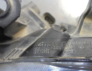 Toyota 4603359 faro izquierdo corolla (e15) luna