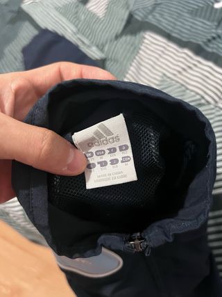 Chándal Adidas Niño Negro y Azul Talla 12 años