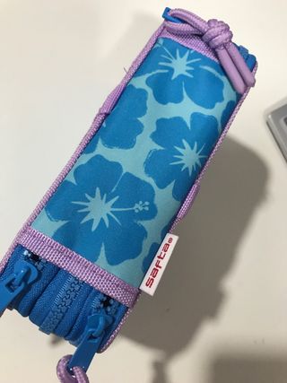 Estuche escolar Stitch Hawaii Disney Safta 37 piez