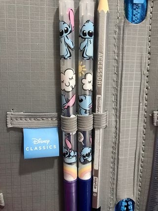 Estuche escolar Stitch Hawaii Disney Safta 37 piez