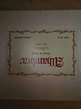 Alhambra 3F G Guitarra Clásica