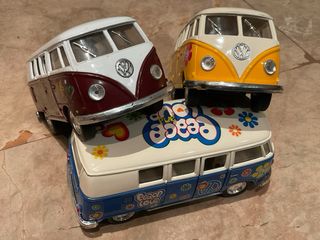 Lote 3 X Volkswagen T1 Bus 1962