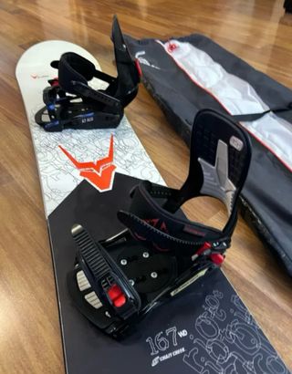 Tabla de Snowboard con Funda 1,67 largo