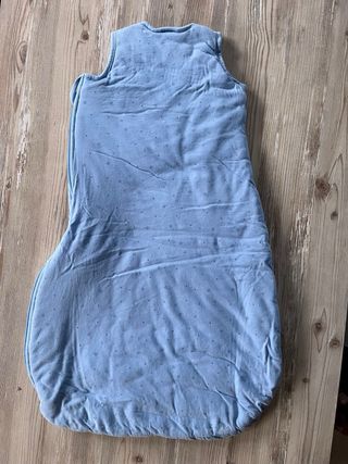 Saco dormir bebé azul estrellas