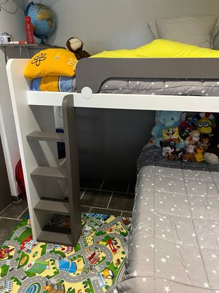 Habitación juvenil litera 2 camas